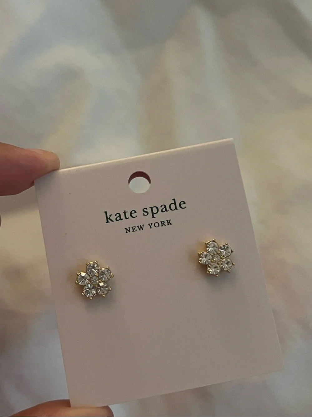 kate spade flower stud earrings
